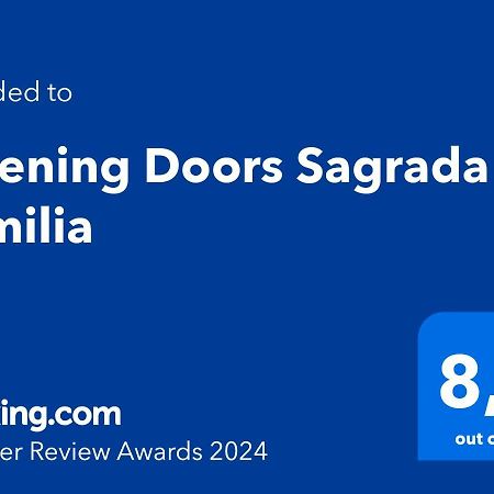 Opening Doors Sagrada Familia Apartment Barcelona Ngoại thất bức ảnh